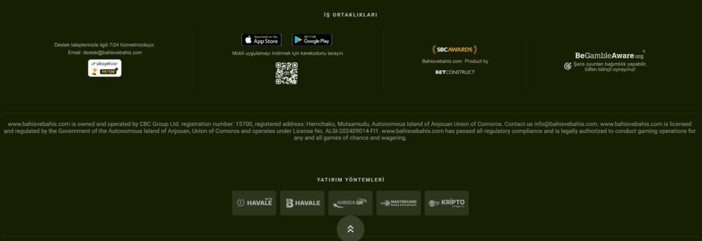 bahisvebahis finansal işlemler